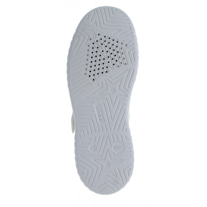 Geox Girls J45DVC J Mikiroshi White/Multicolour Trainer