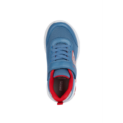 Geox Girls J45DZC J Assister Avio/Red Trainer