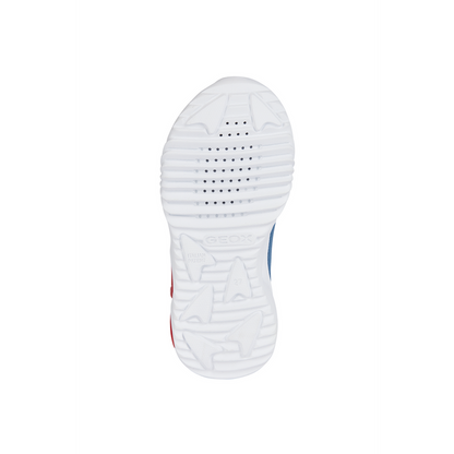 Geox Girls J45DZC J Assister Avio/Red Trainer