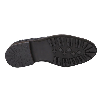 Josef Seibel Mens Jasper 53 Black Brogue Style Shoes 24753 TE786