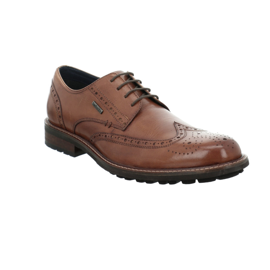 Josef Seibel Mens Jasper 53 Brown Brogue Style Shoes 24753 Te786 370