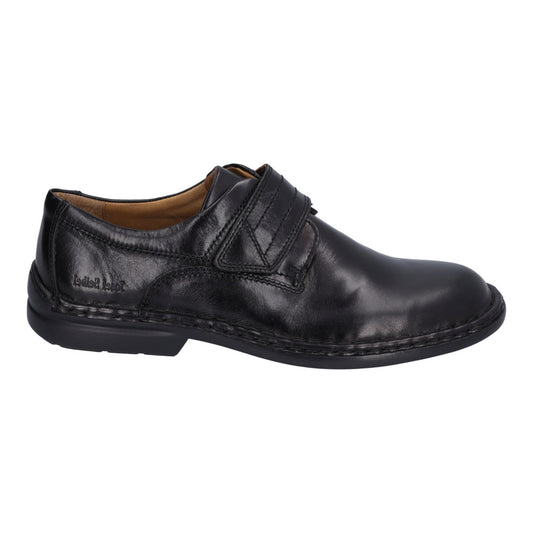 Josef Seibel Mens Vigo 09 Black Smart Leather Shoes 27282 43 600
