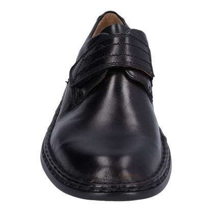 Josef Seibel Mens Vigo 09 Black Smart Leather Shoes 27282 43 600