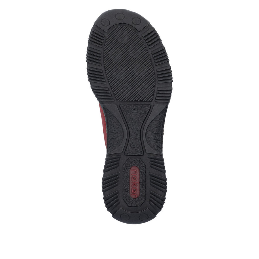 Rieker N3267-33 Ladies Red Casual Shoe