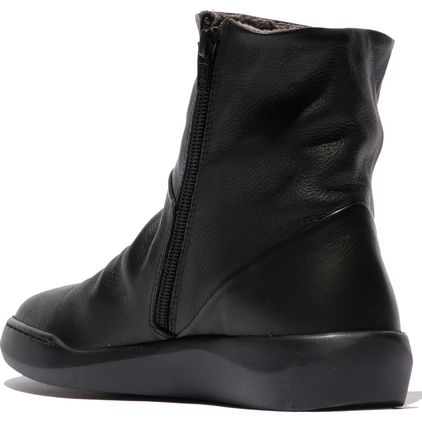 Softinos P900550000 Ladies Black Ankle Boot