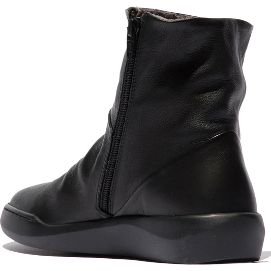 Softinos P900550000 Ladies Black Ankle Boot