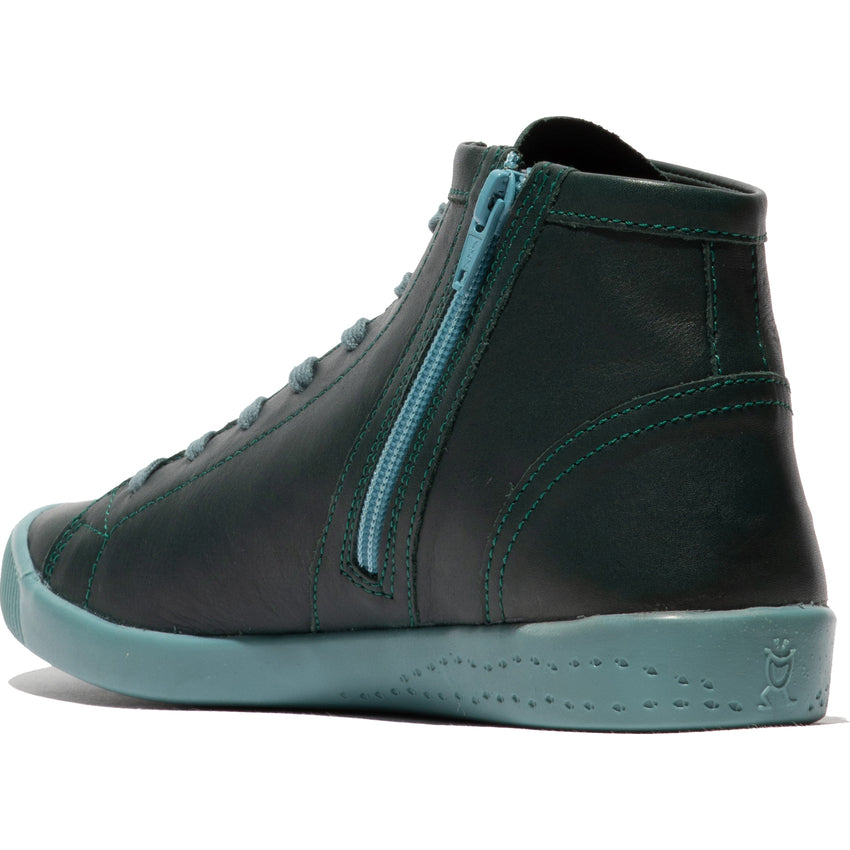 Softinos P900653023 Laidies Green Lace Ankle Boot