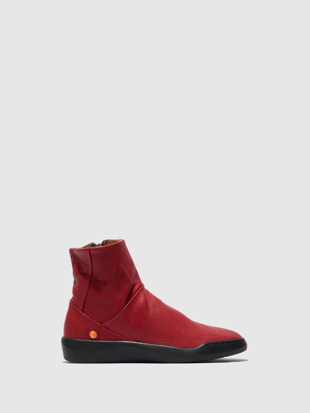 Softinos P900550002 Ladies Red Ankle Boot