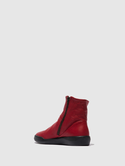 Softinos P900550002 Ladies Red Ankle Boot