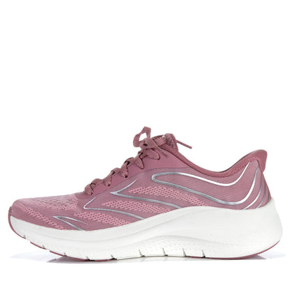Skechers 150328 Ladies Archfit Dark Mauve Slip-In