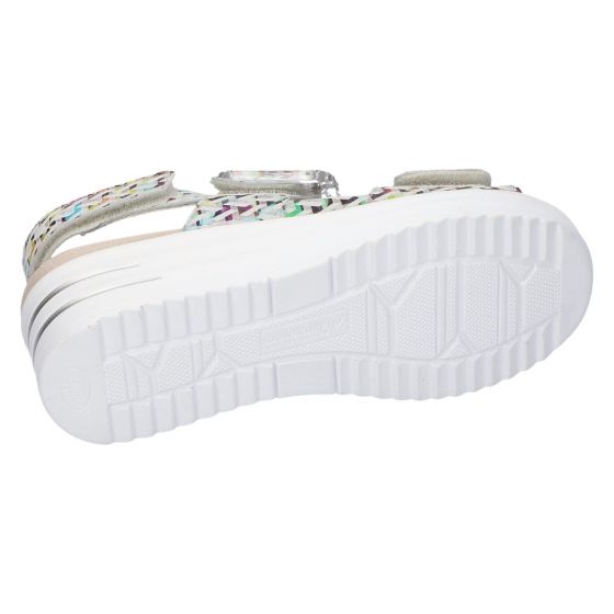 Waldlaufer 795006 152 299  Stoner Multi Ladies Velcro Sandal