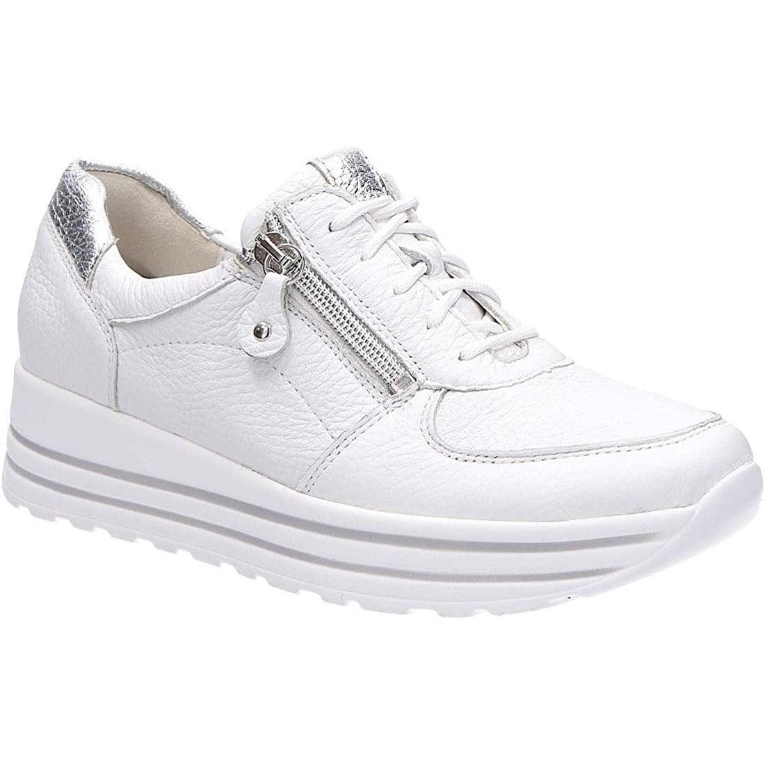 Waldlaufer 758009 200 150 White Silver Trainer