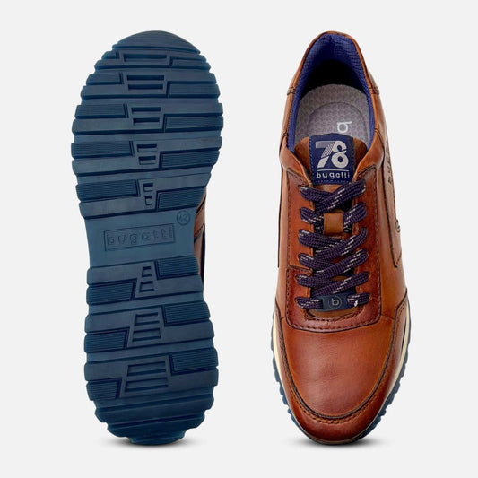Bugatti  322AG-8044-4100 Mens Cognac Trainer