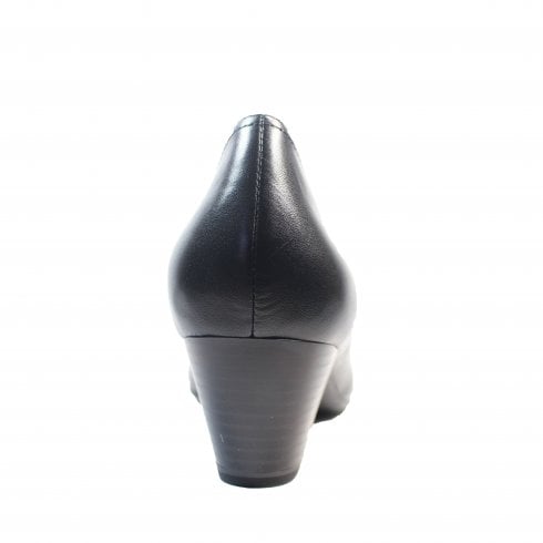 Caprice 9-22406-41 Ladies Black Mary Jane shoe