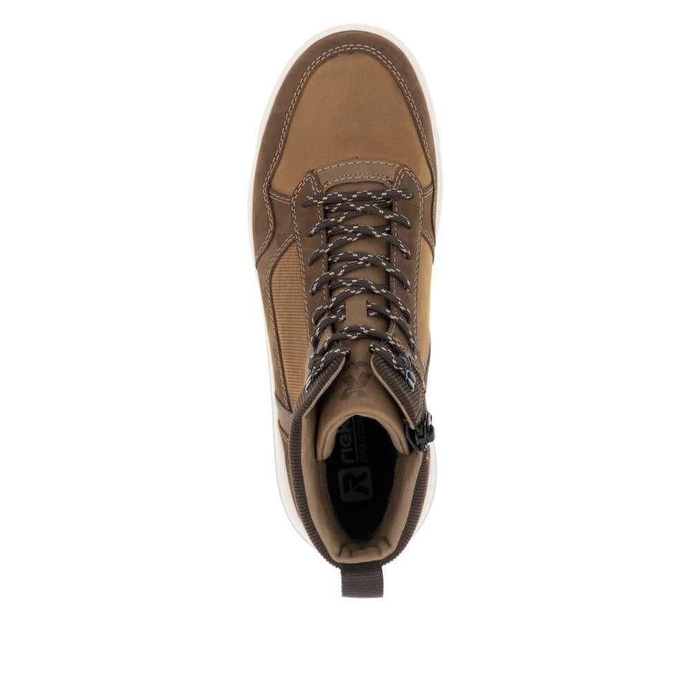 Rieker U0073-22 Mens Evolution Brown Boot