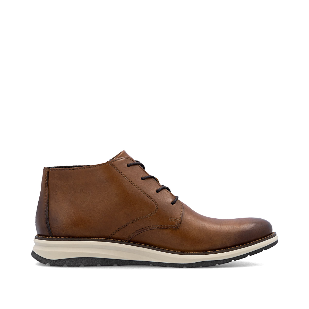 Rieker 14705-24 Mens Tan Lace & Zip Boot