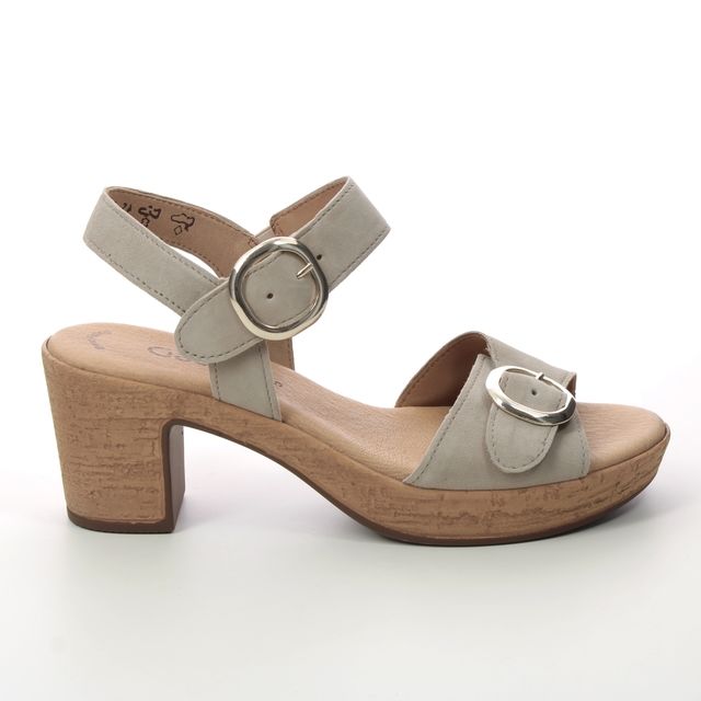 Gabor 44.764.14 Fantastica Taupe Ladies block heel Sandal