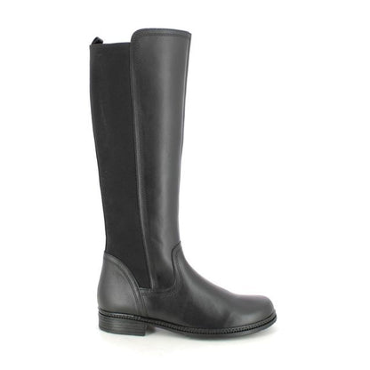 Gabor 74.679.27 Ladies Naple Stretch Black Boot