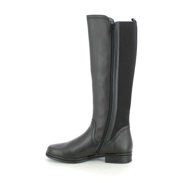 Gabor 74.679.27 Ladies Naple Stretch Black Boot