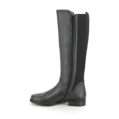 Gabor 74.679.27 Ladies Naple Stretch Black Boot