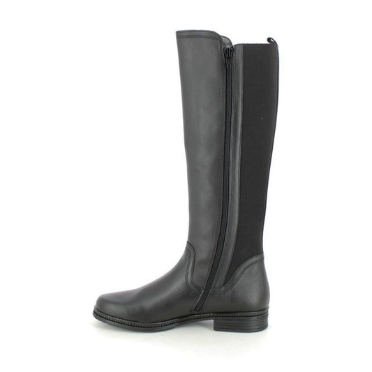Gabor 74.679.27 Ladies Naple Stretch Black Boot