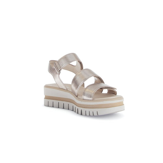 Gabor 64.620.32 Ladies Alfa Puder Wedge Sandal