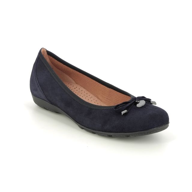 Gabor 34.164.17 Ring Navy Suede Pump