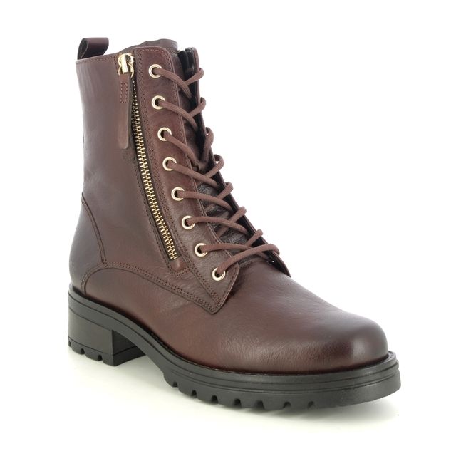 Gabor 72.785.55 Serve Brown Women's biker boots