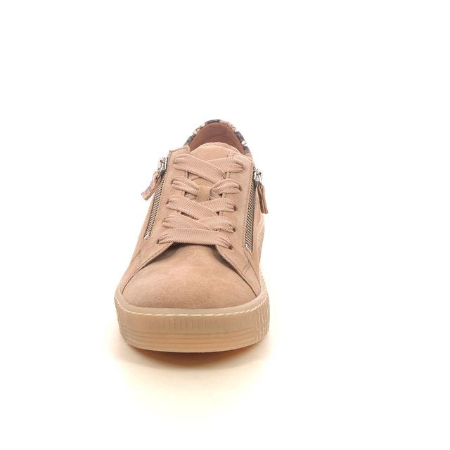 Gabor 83.334.14 Ladies Wisdom Sand/Black Trainer