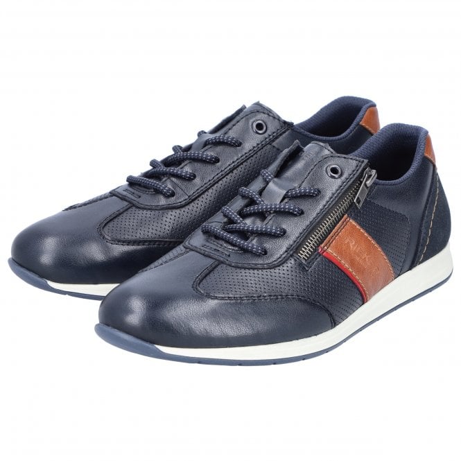 Rieker 11927 - 14 Mens Blue Casual Shoe