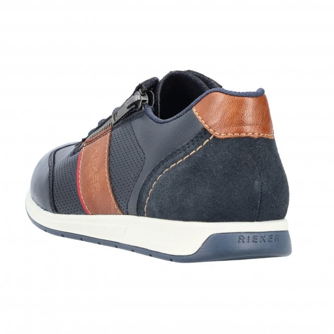 Rieker 11927 - 14 Mens Blue Casual Shoe