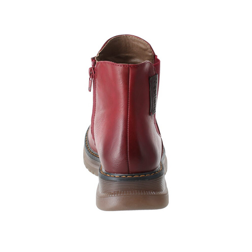 Josef Seibel 769522 780 380 Ladies Red Vegan Chelsea