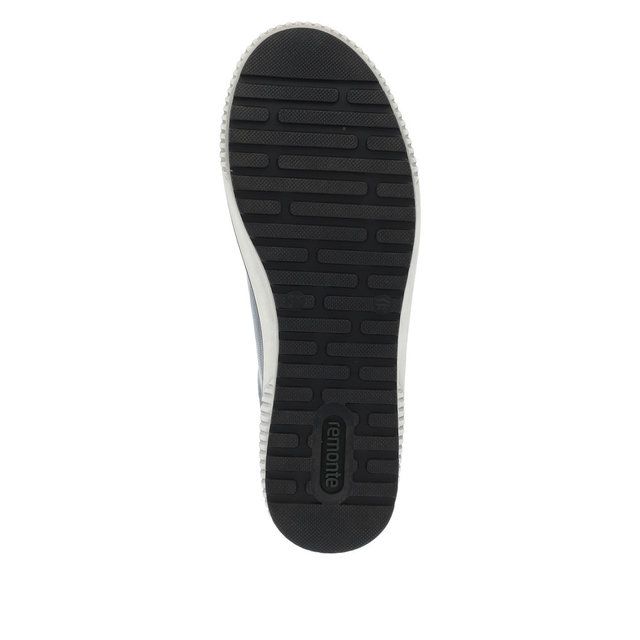 Rieker D0700-14 Ladies Blue Casual Shoe