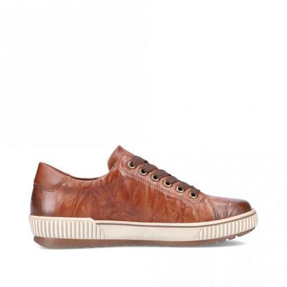 Remonte D0700-22 Ladies Tan Sneaker