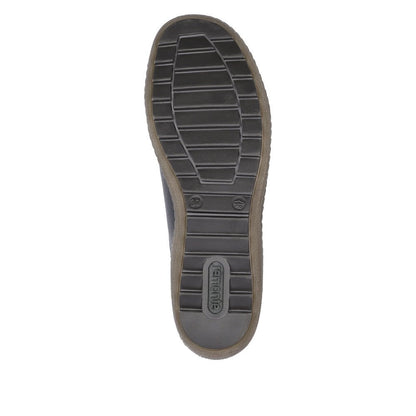 Remonte R1402-16 Blue Leather Combi Shoe