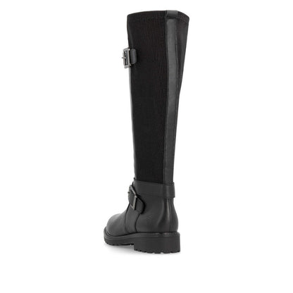 Remonte R6593-00 Ladies Black Wide Fit Boot