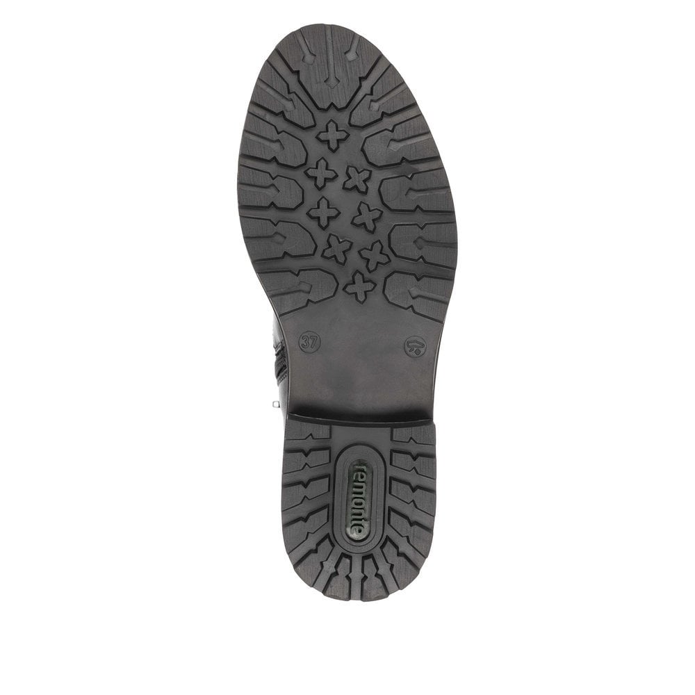 Rieker L4663-01 Ladies Black Anckle