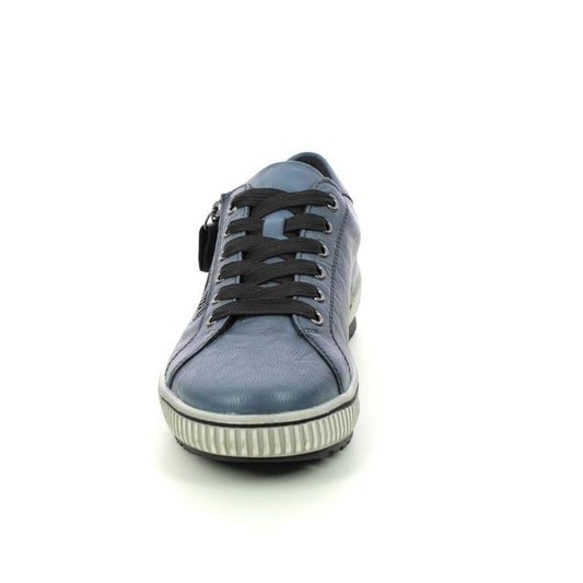 Remonte D0700-14 Ladies Blue Casual Shoe