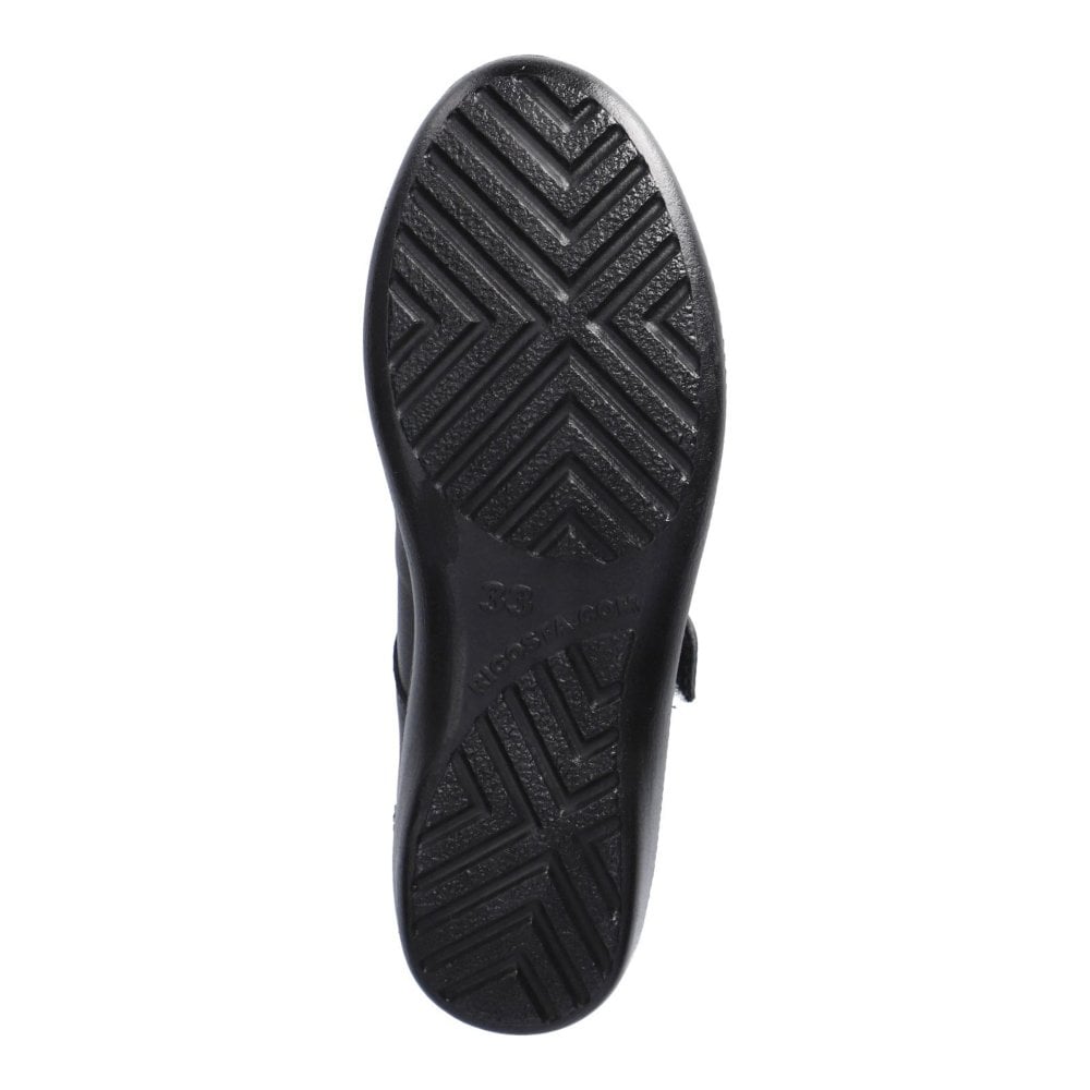 Ricosta 50 8500 6402/090 Beryl Girls Black Matt Shoe