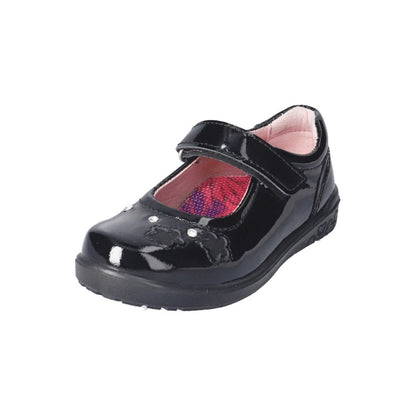 Ricosta 50 8600 702/093 Leya Girls Black Patient Shoe