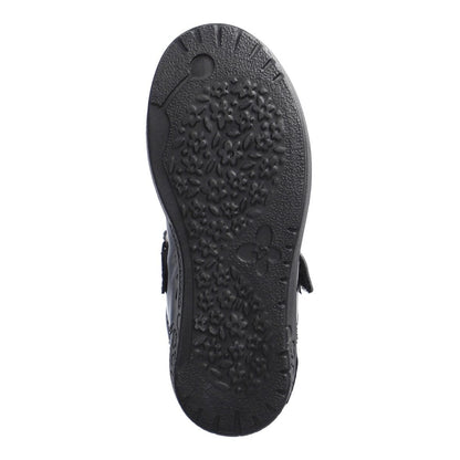 Ricosta 50 8600 702/093 Leya Girls Black Patient Shoe