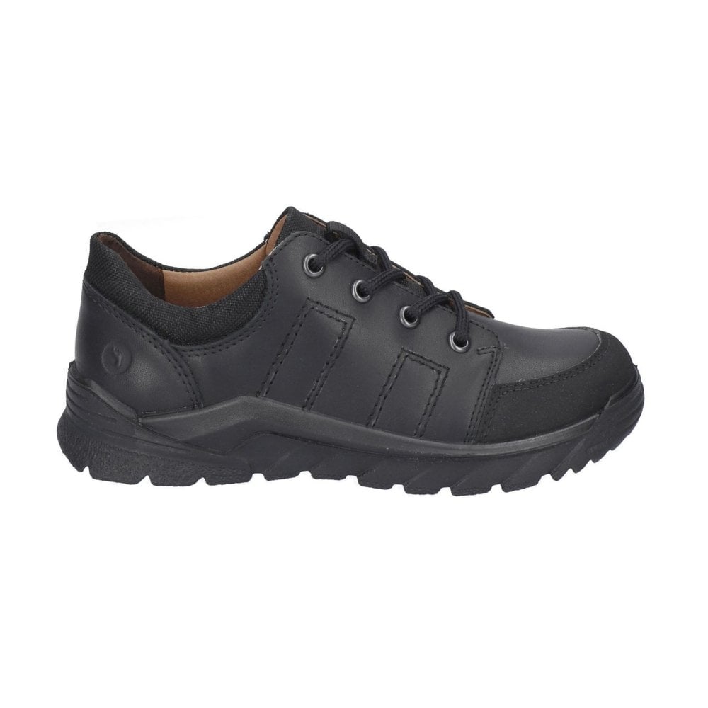 Ricosta 50 4700202/090 Nate Boys Black School Shoe