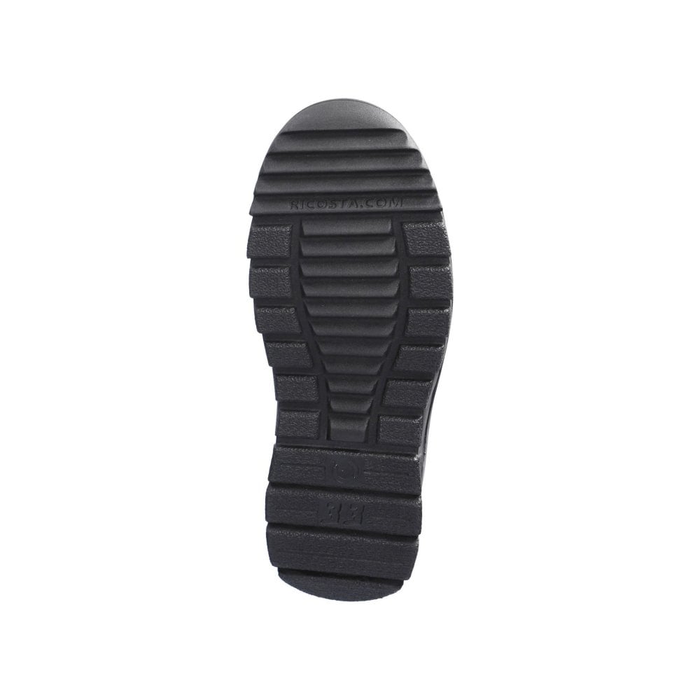 Ricosta 50 4700202/090 Nate Boys Black School Shoe