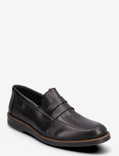 Rieker 12550-00 Mens Black slip on Shoe