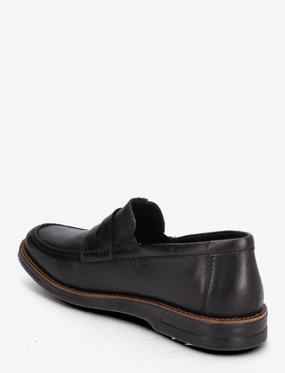 Rieker 12550-00 Mens Black slip on Shoe
