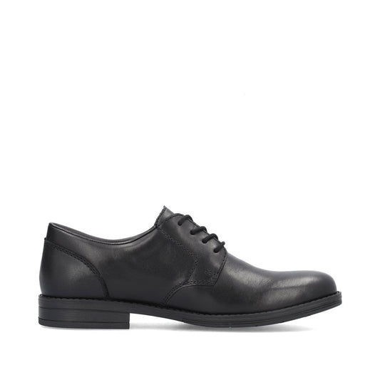Rieker 10306-00 Mens Black Lace Shoe