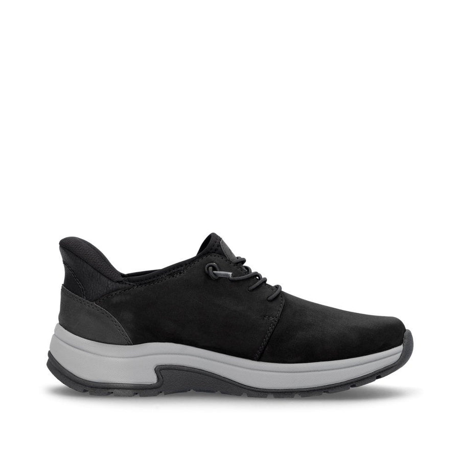 Rieker  11050-00  Mens  Black Extra Wide Slip On Shoe