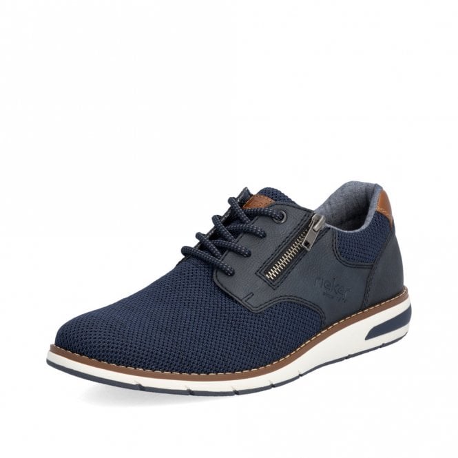 Rieker 11311-14 Mens Blue Casual Shoe