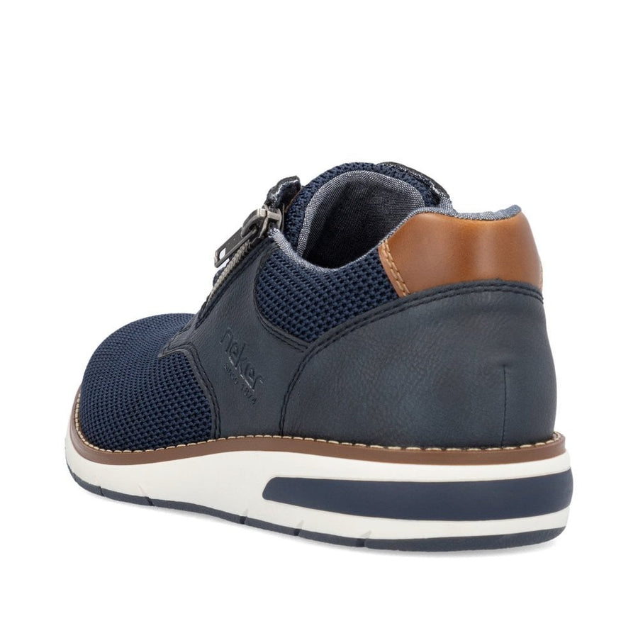 Rieker 11311-14 Mens Blue Casual Shoe