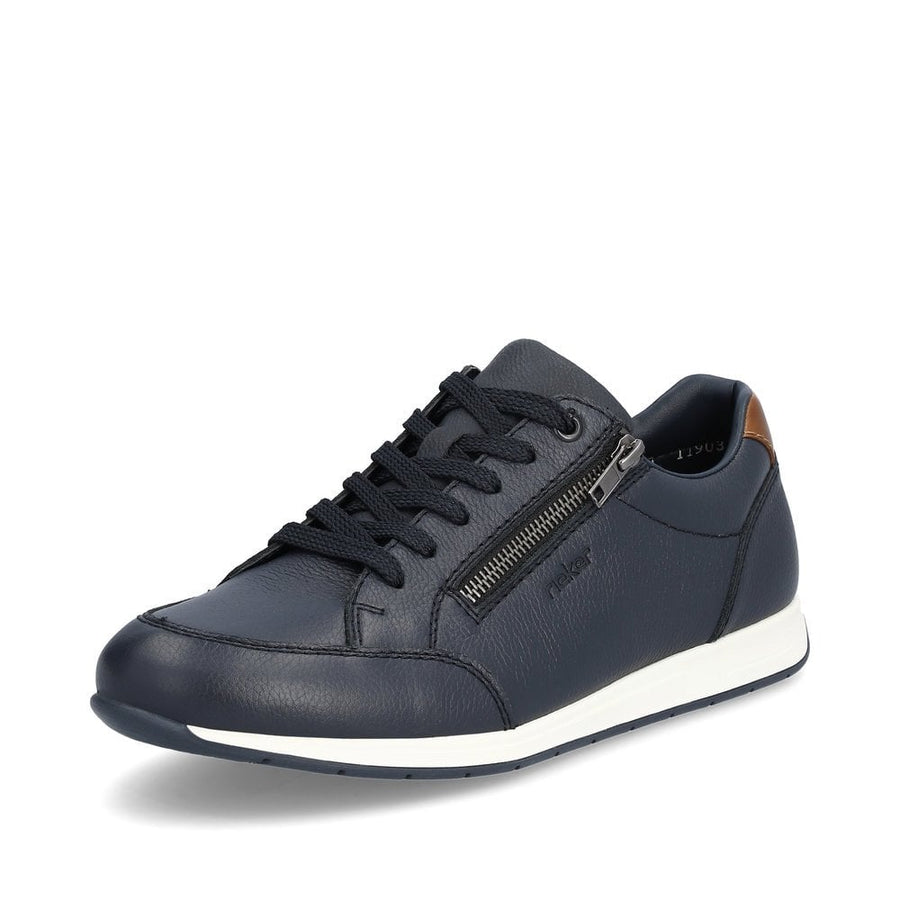 Reiker 11903-14 Mens Casual Navy Shoe